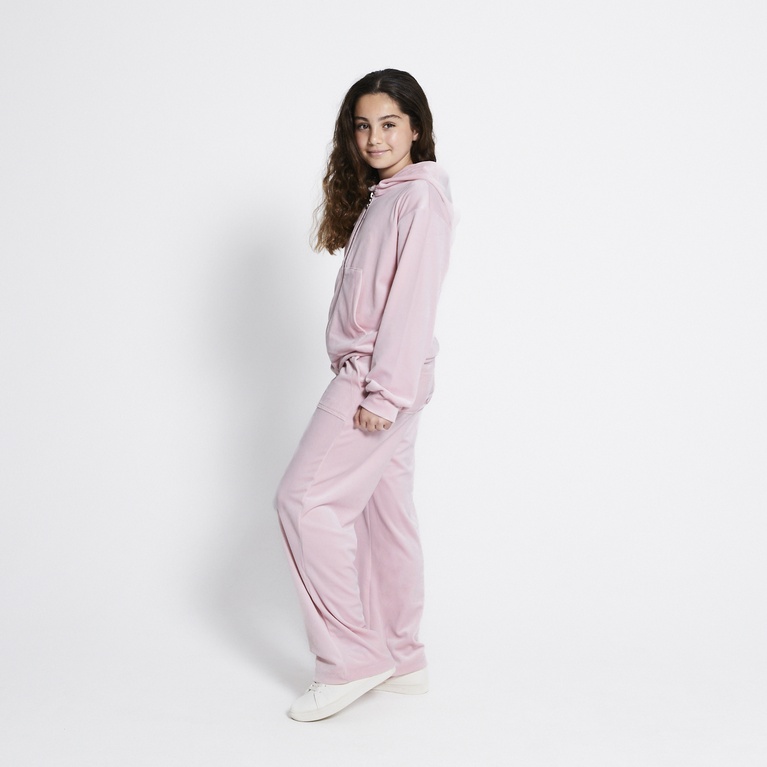 Velours-Kapuzenpullover "Ellie star"